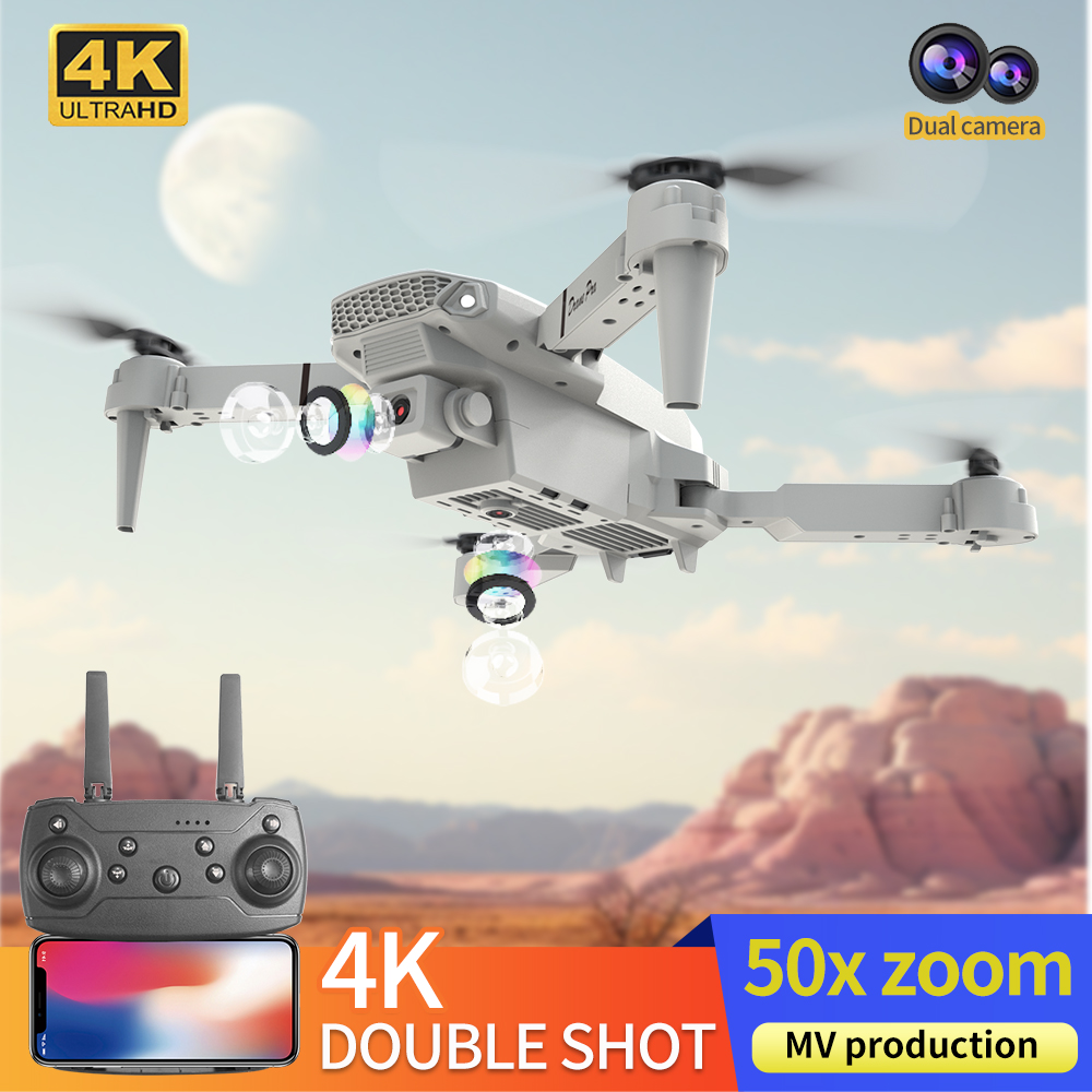 Nuevo Dron RC Profesional E88  - Drone Camera Wide Angle reseña y precio