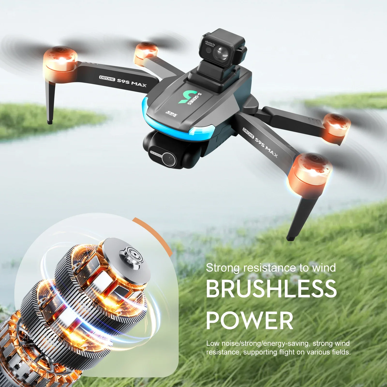 Nuevo S9S MAX MINI Drone 4K 2  - Drone Camera Wide Angle reseña y precio