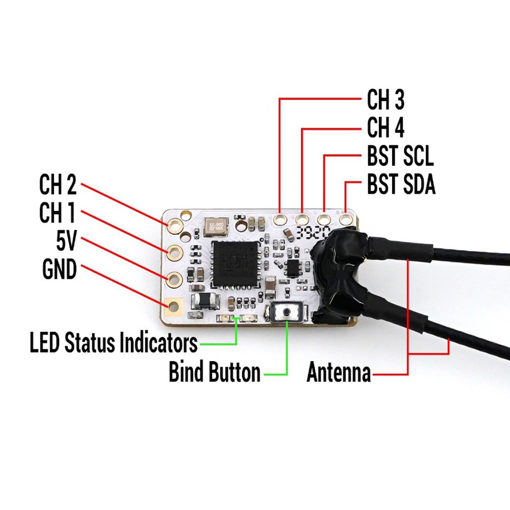TBS TRACER NANO RX - Receptor  - Tbs Fpv Tracer reseña y precio