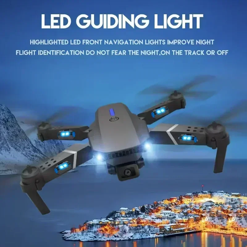 E88 Pro WIFI FPV Drone gran an - Drone Camera Wide Angle reseña y precio